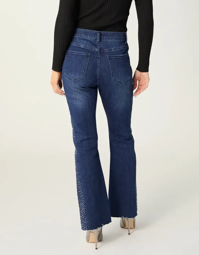 Bambu Soft Flare with Rhinestone Side