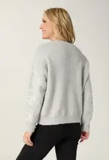 Embellished Ribbon Sweater