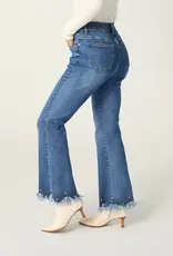 EverStretch Flare with Pearl & Fringe Hem
