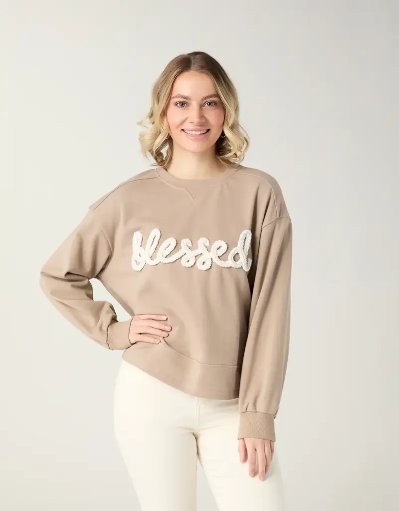 Cozy Blessed Sweatshirt