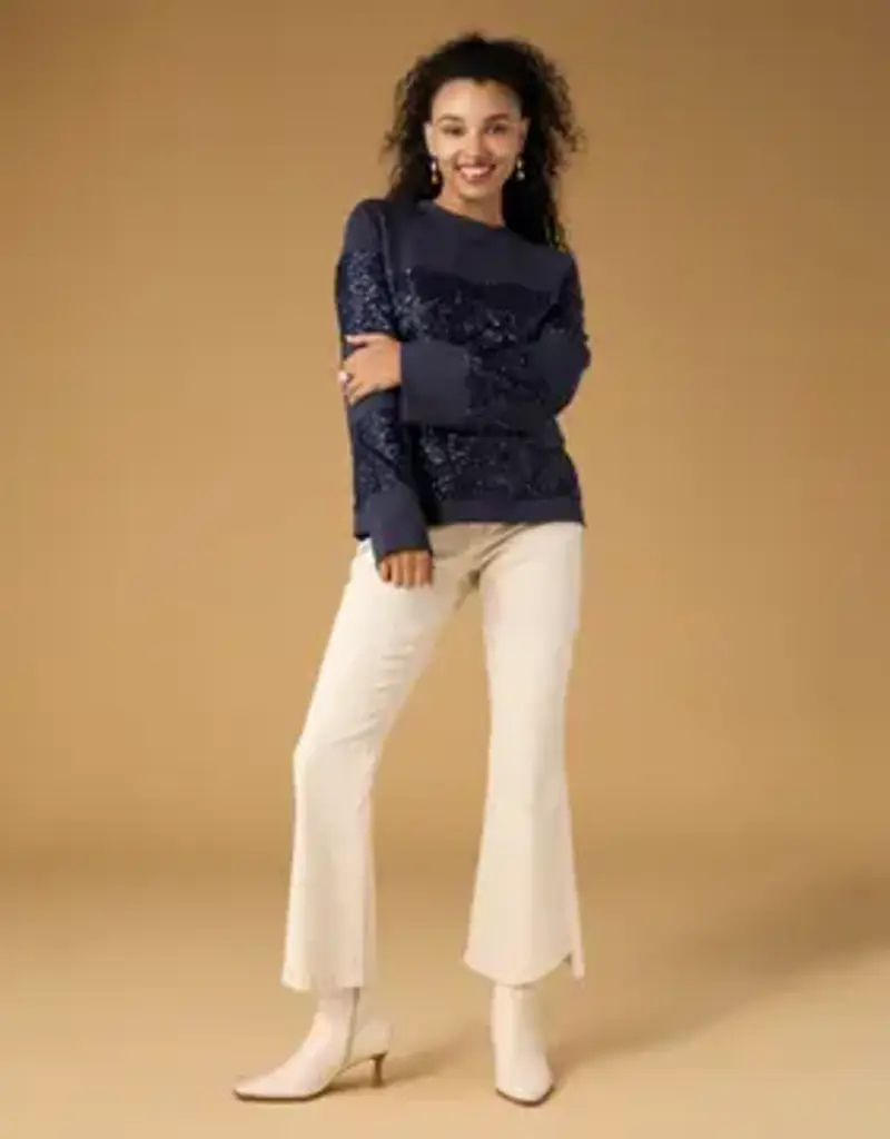 Willa Flare Pant with Curved Hem