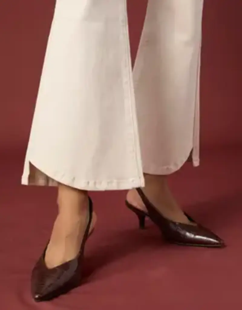 Willa Flare Pant with Curved Hem