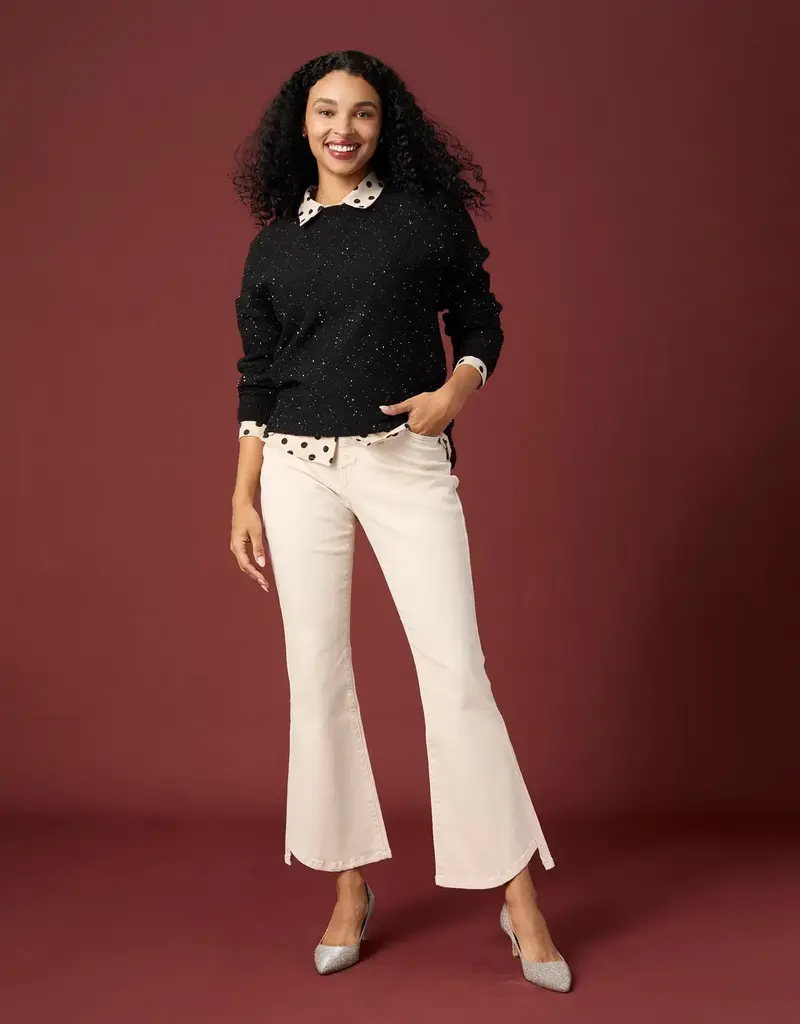 Willa Flare Pant with Curved Hem