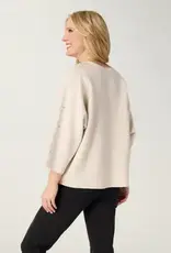 Heavenly-Luxe Dolman Sweater with Rhinestones