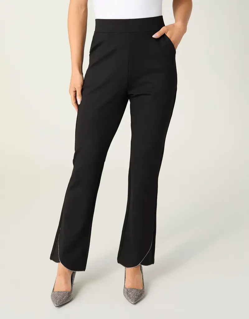 Celyse Baby Flare Pant with Rhinestone Tulip