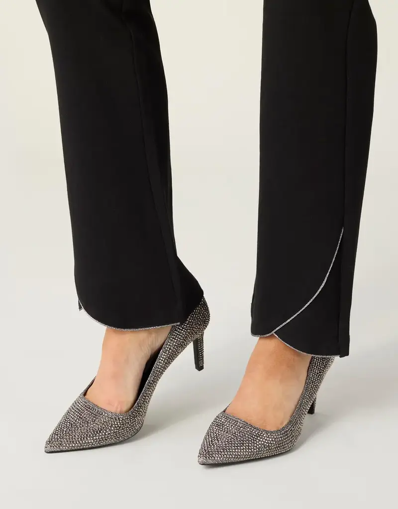 Celyse Baby Flare Pant with Rhinestone Tulip