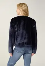 Vanessa Quilted Velour Jacket