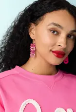 XOXO Earrings - Pink