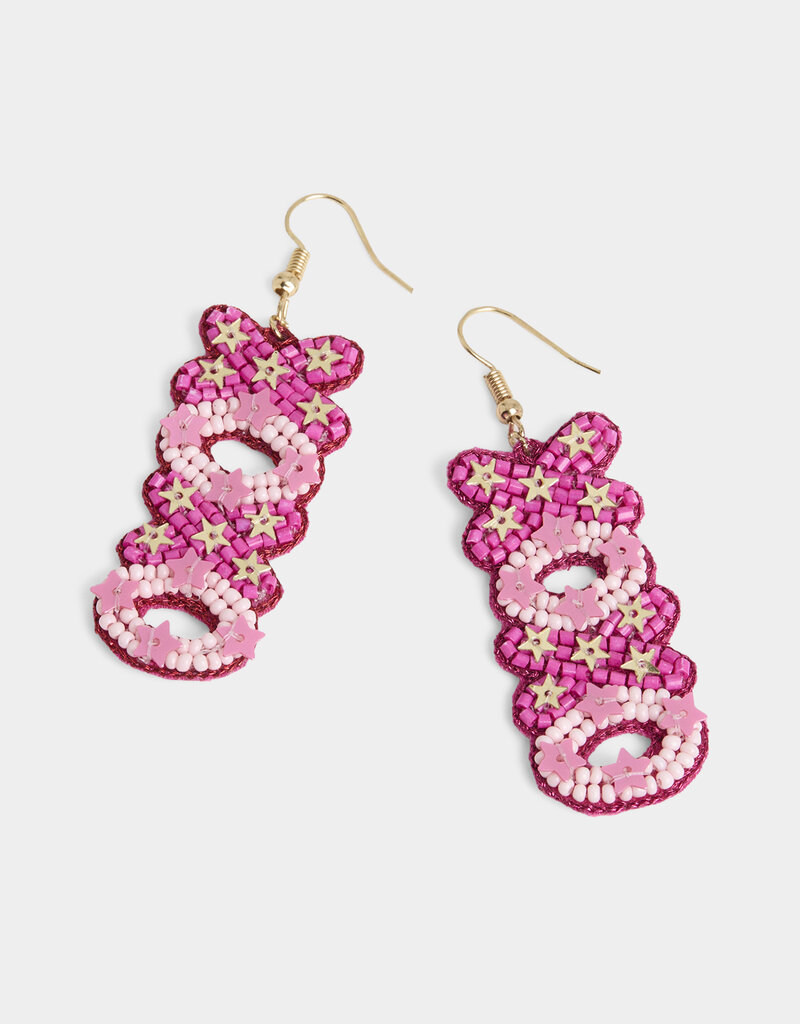 XOXO Earrings - Pink