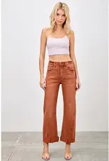 Jenna High Rise Straight Jean with Cuff