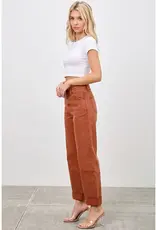 Jenna High Rise Straight Jean with Cuff