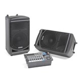 Samson Expedition Portable Pa Sys, 2X 500W, Bluetooth,10-Ch Mixer