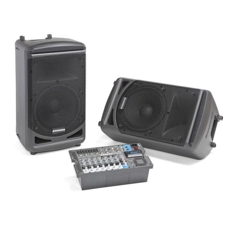 Expedition Portable Pa Sys, 2X 500W, Bluetooth,10-Ch Mixer