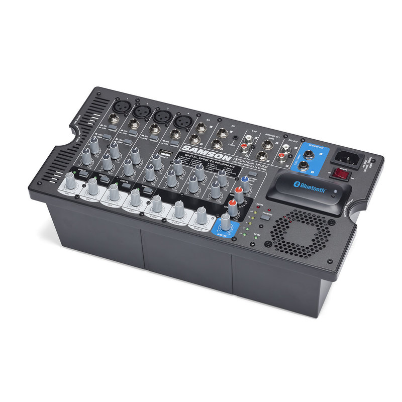 Expedition Portable Pa Sys, 2X 500W, Bluetooth,10-Ch Mixer