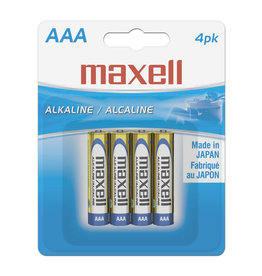 Maxell 723865 - AAA 4 Pack