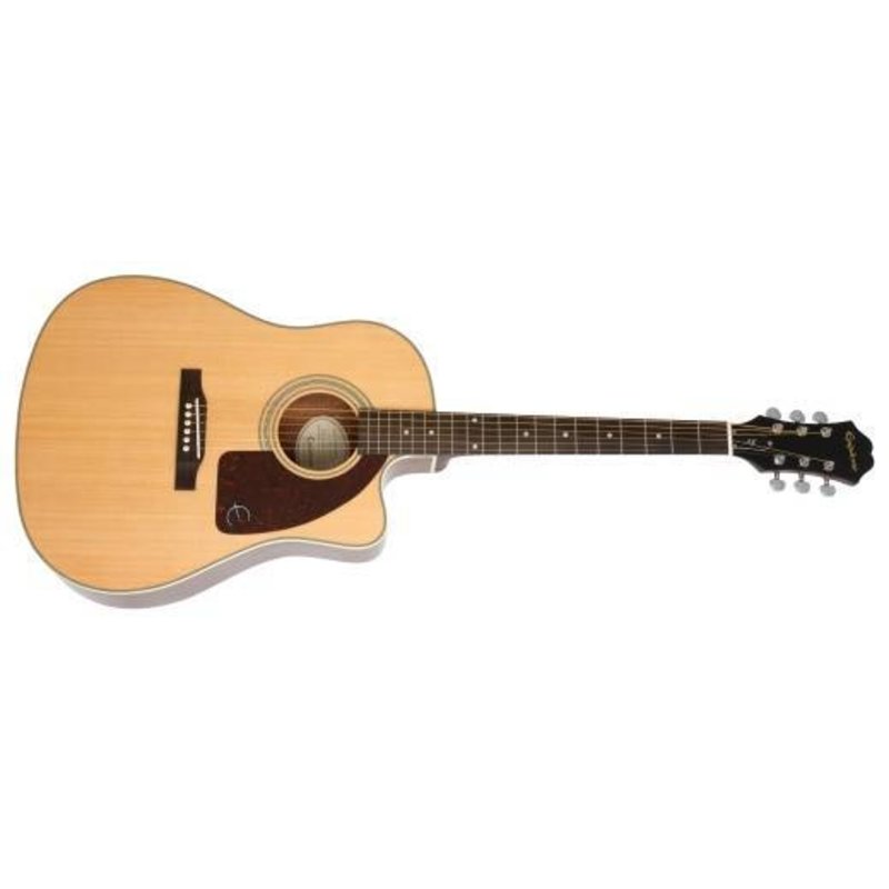 J-15EC Deluxe Elec/Acoustic Guitar w/Hardcase - AJ210CE Sunburst