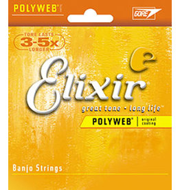 Elixir Banjo Strings - Medium 10-23