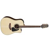 Takamine Dreadnought Cutaway Acoustic-Electric Guitar - Natural