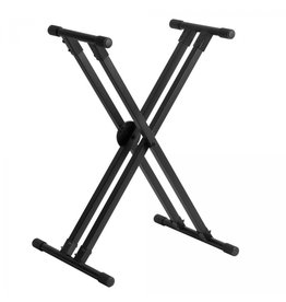 On-Stage Stands KS8291 Lok-Tight professional double X ERGO-LOK Keyboard Stand