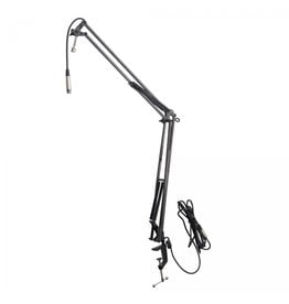 On-Stage Stands MBS5000 Broadcast/ PodCast boom arm with XLR cable