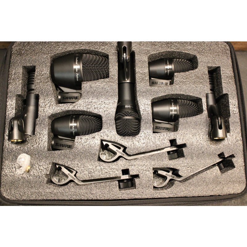 7pc Drum Mic Kit w/cables