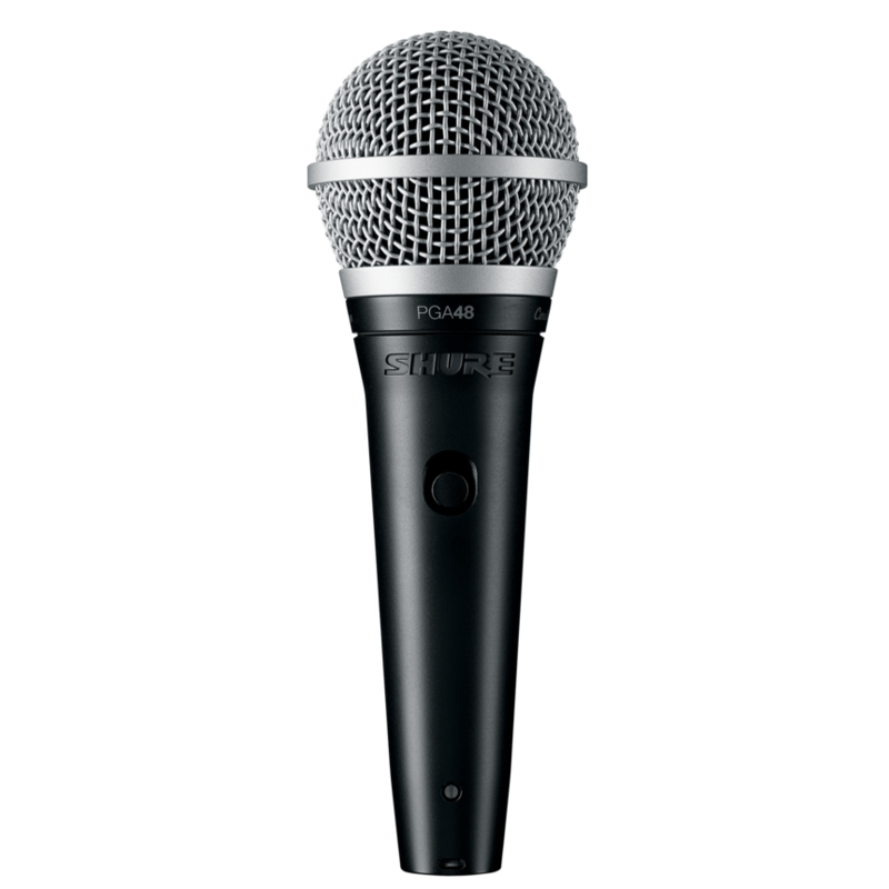 Switched Cardioid Dynamic Microphone With XLR-Qtr Cable