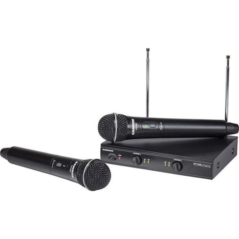 Stage 200 Dual Handheld VHF Wireless System