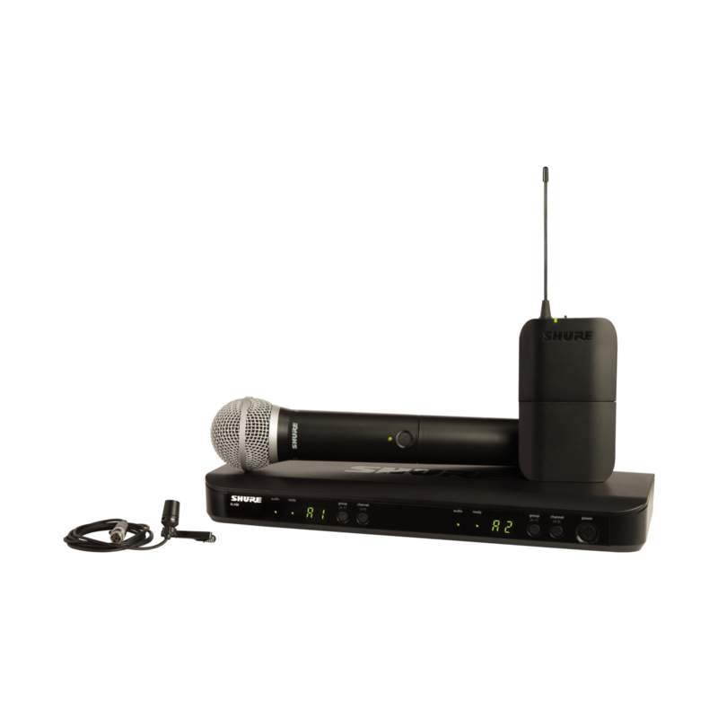 Combo Wrls System Pg58 Hh & Cvl Lavalier Mic