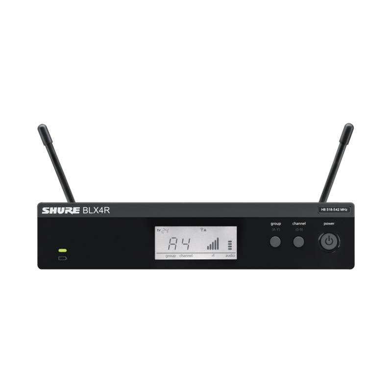 BLX Series SM58 Handheld Wireless System - Rack-mountable