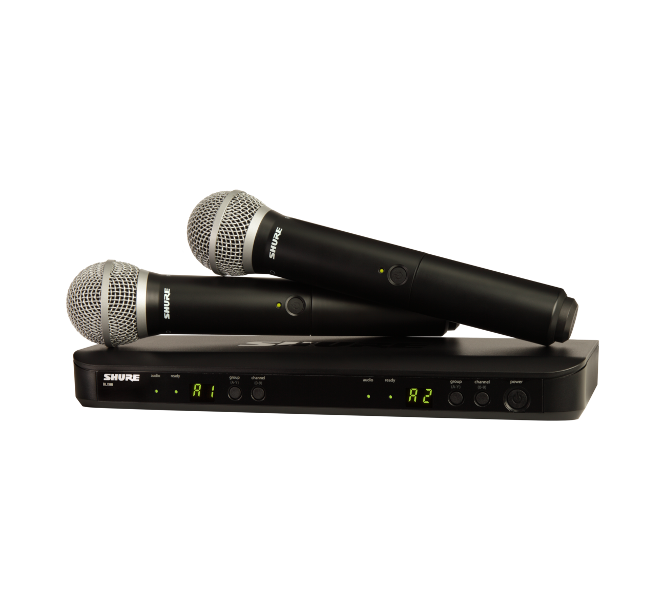 BLX288PG58 - Shure Dual Handheld Pg58 Wireless Mic System - Sight ...