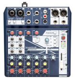 SoundCraft Small-Format Analog Mixing Console With Usb I/O And Lexicon Effects