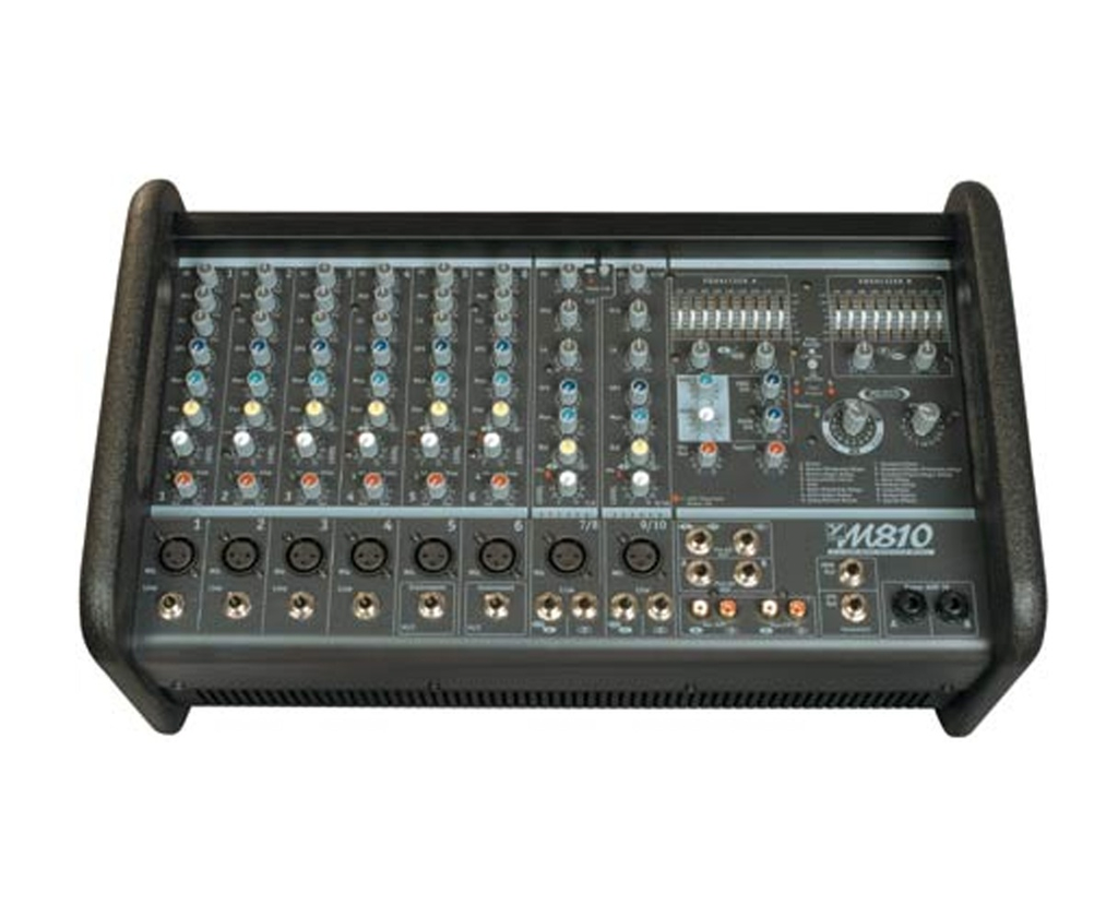 M810-2 - Yorkville 10Ch Pwrd Box Mixr Ster 2X400@4 Dfx - Sight