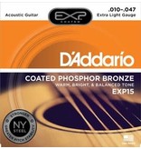 D'Addario EXP Phosphor Bronze Acoustic Guitar Strings