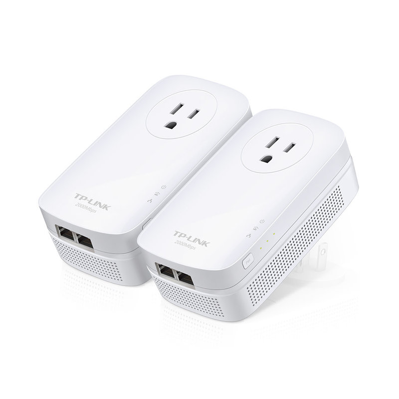 1200Mbps 2-port Network Extender AV2000 PowerLine Kit