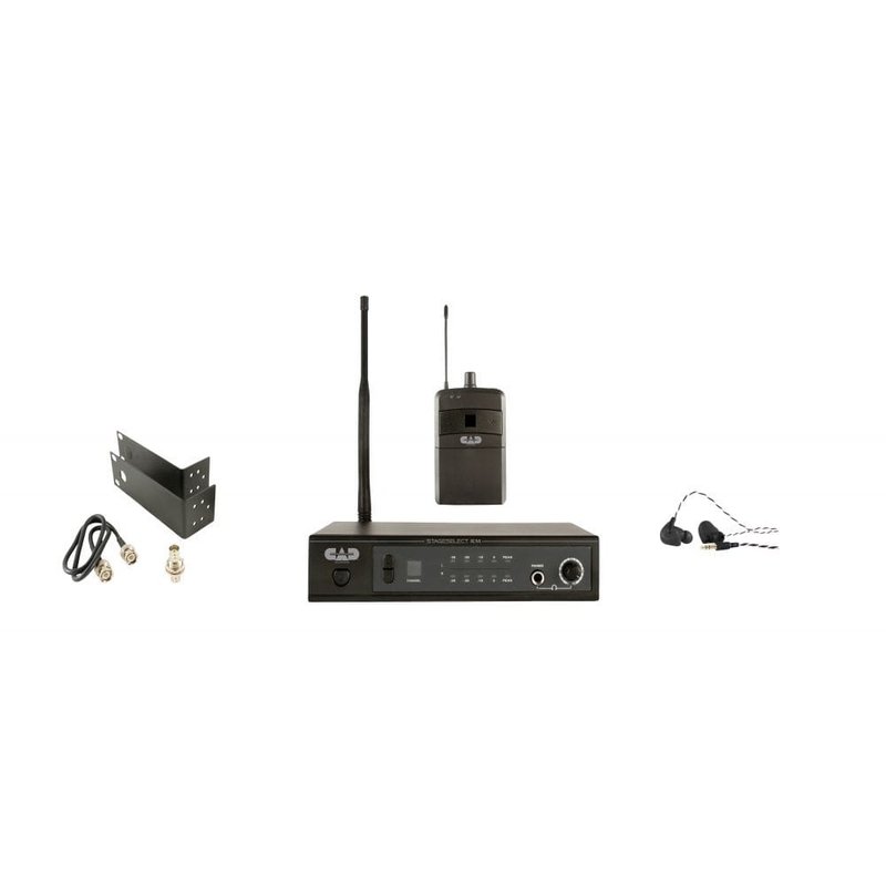 In Ear Monitor Wireless System - Single Pack IEM With Ear Buds