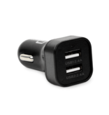 Caseco Bullet 2 Port 4.8 Amp USB Car Charger (Black)