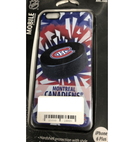 IP6P-NHL-MC-PU -iPhone 6/7/8 Plus NHL Montreal Canadiens Puck Shatter