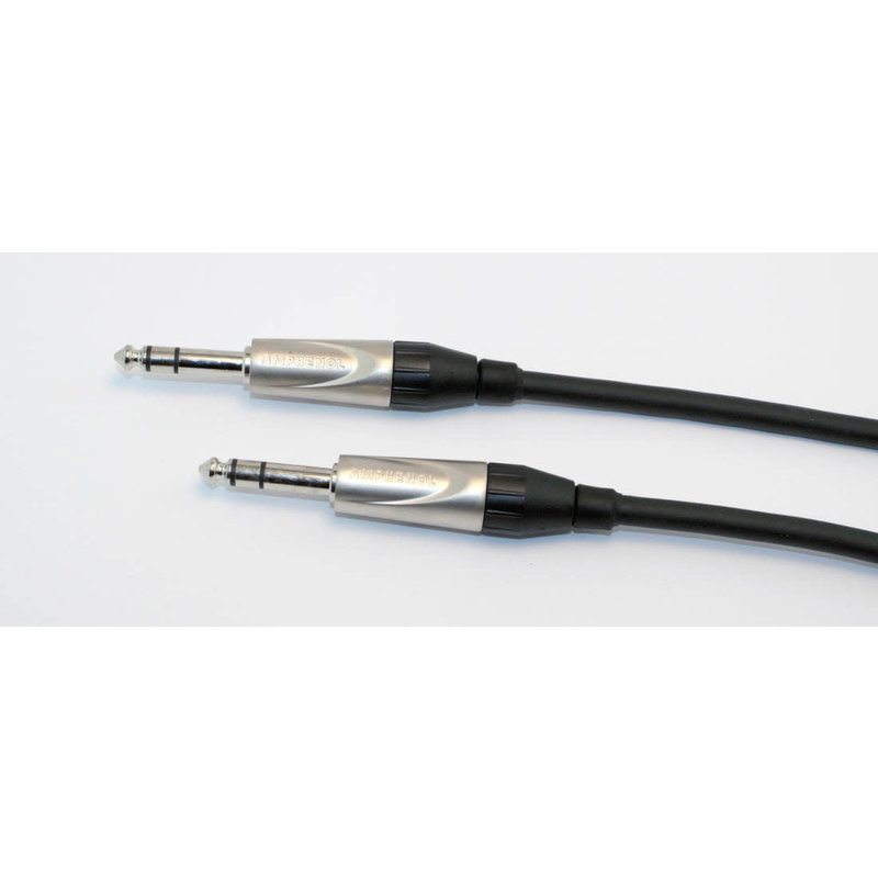 10 Foot Pro Patch Cable - 1/4'' TRS to TRS