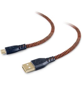 Tough Tested TT-FC6-MICRO - Charge & Sync Braided Fabric Micro USB 6ft