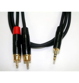 DigiFlex HIN1K2R 1/8"(3.5mm) Male To Male RCA x2 (L/R)