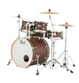 Pearl Drums Export Select Kit 2218B-1007T-1208T-1616F-1455S - Satin Brown w HWP - No Cymb