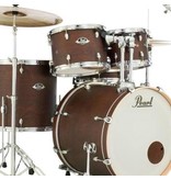 Pearl Drums Export Select Kit 2218B-1007T-1208T-1616F-1455S - Satin Brown w HWP - No Cymb