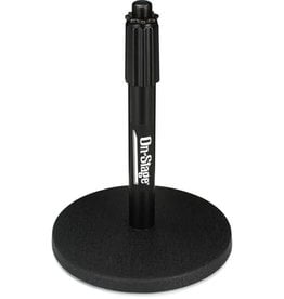 On-Stage Stands Adjustable desktop stand with die-cast steel clutch with removable shaft