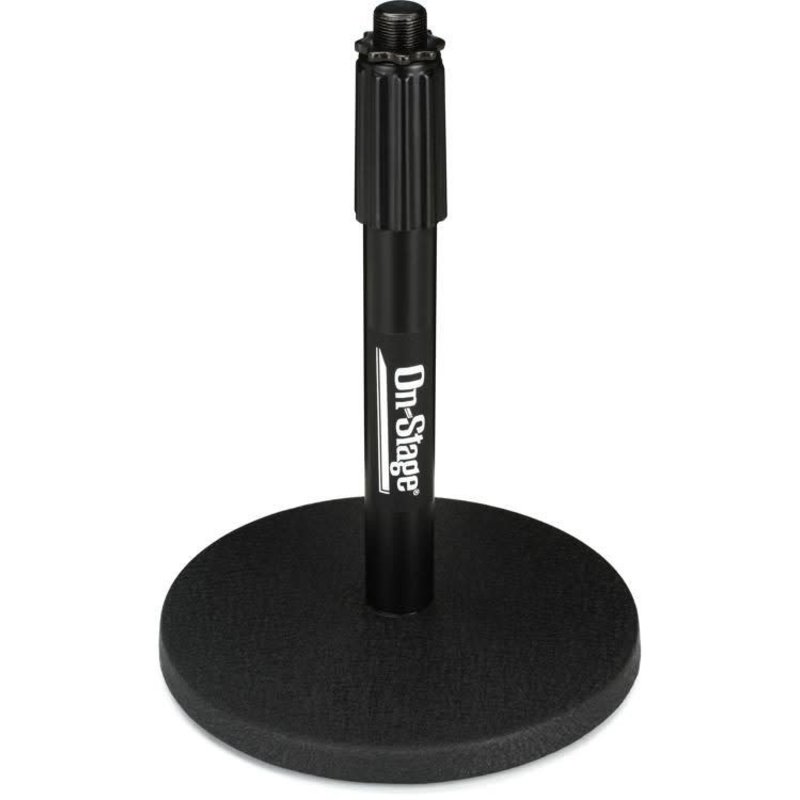Adjustable desktop stand with die-cast steel clutch with removable shaft