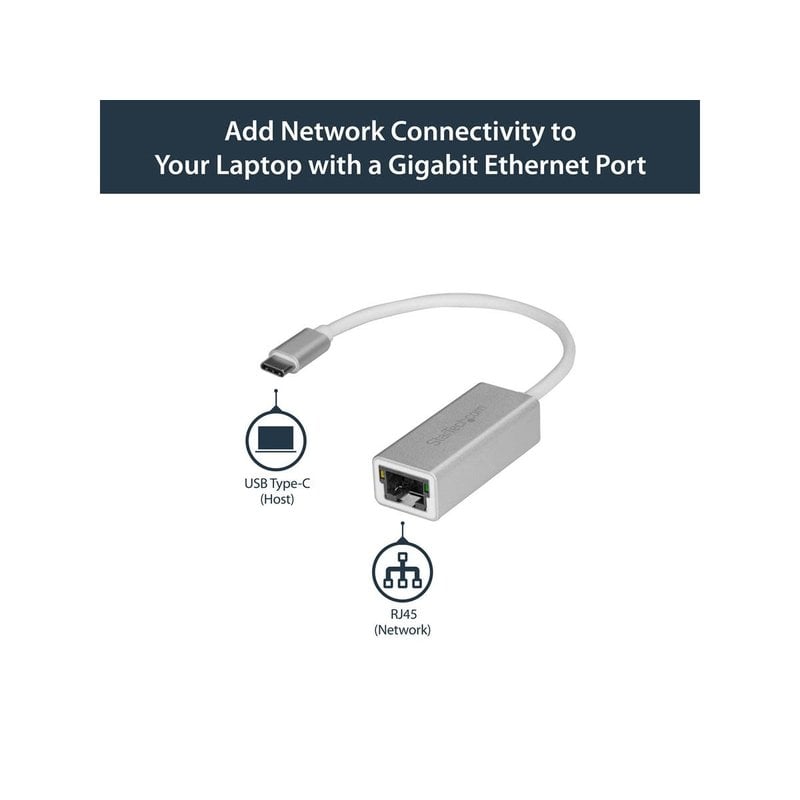 USB-C TO GIGABIT NETWORK ADAPTOR