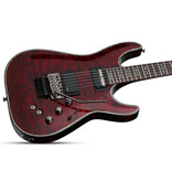 Schecter Hellraiser C-1 with Floyd Rose and Sustainiac 6 String Electric Guitar - Black Cherry
