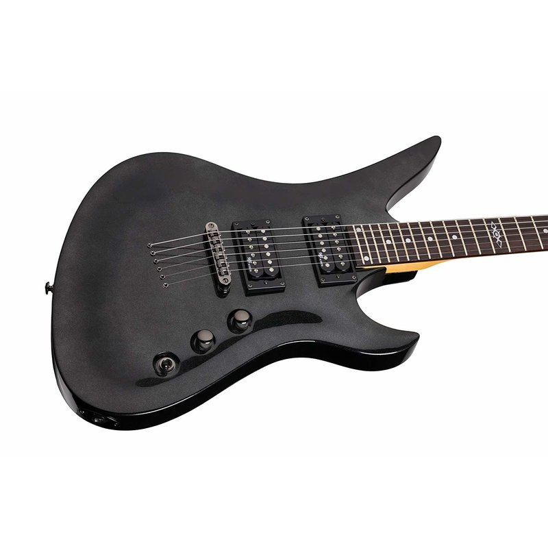 Avenger SGR 6-string Electric Guitar, Metallic Black