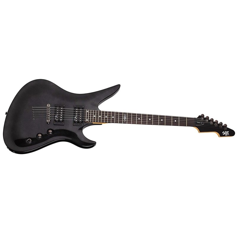 Avenger SGR 6-string Electric Guitar, Metallic Black