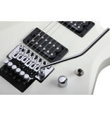 Schecter C-6 FR DELUXE Solid-Body 6 String Electric Guitar - Satin White