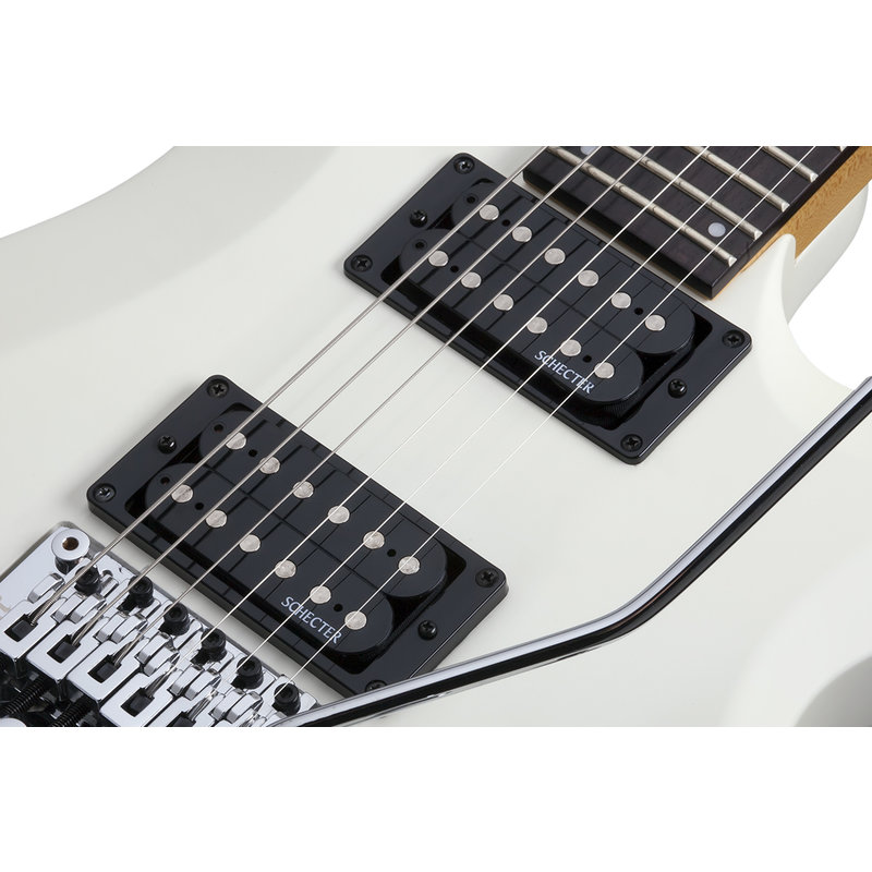 C-6 FR DELUXE Solid-Body 6 String Electric Guitar - Satin White